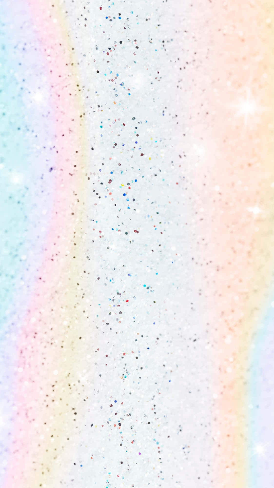 Pastel Rainbow iPhone Wallpaper