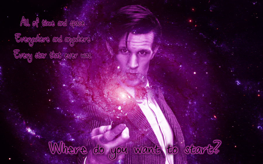 Eleventh Doctor Widescreen Wallpaper By Leda74