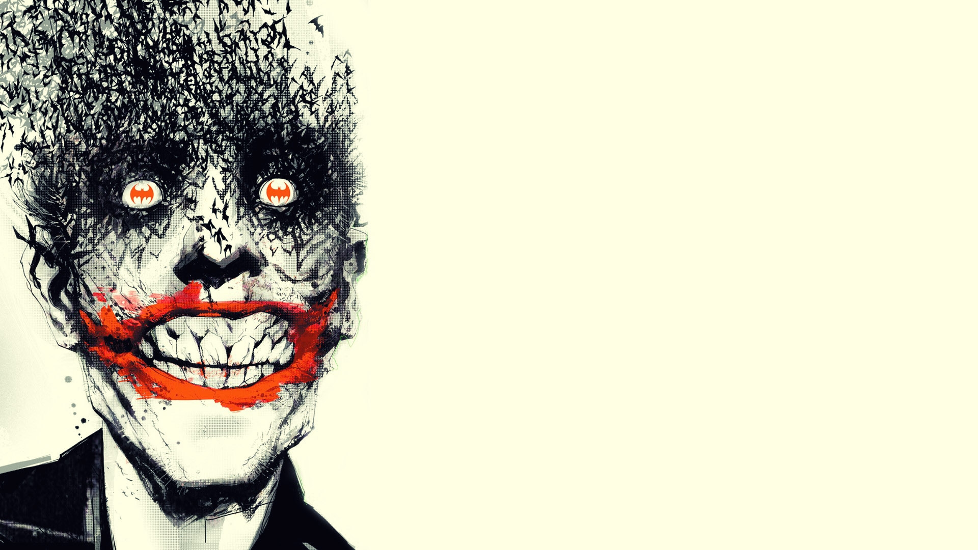 Ics Batman Joker Dark Horror Clowns Wallpaper