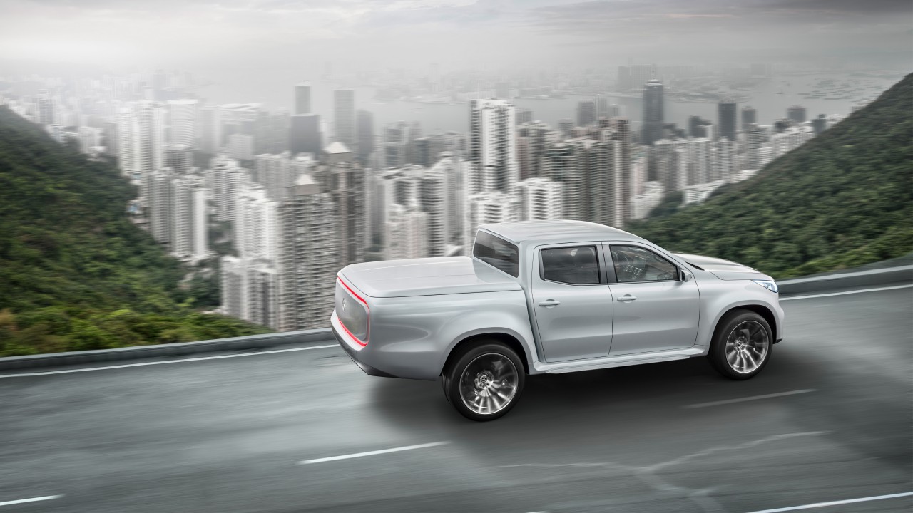 Mercedes Benz X Class Pickup Truck Wallpaper HD