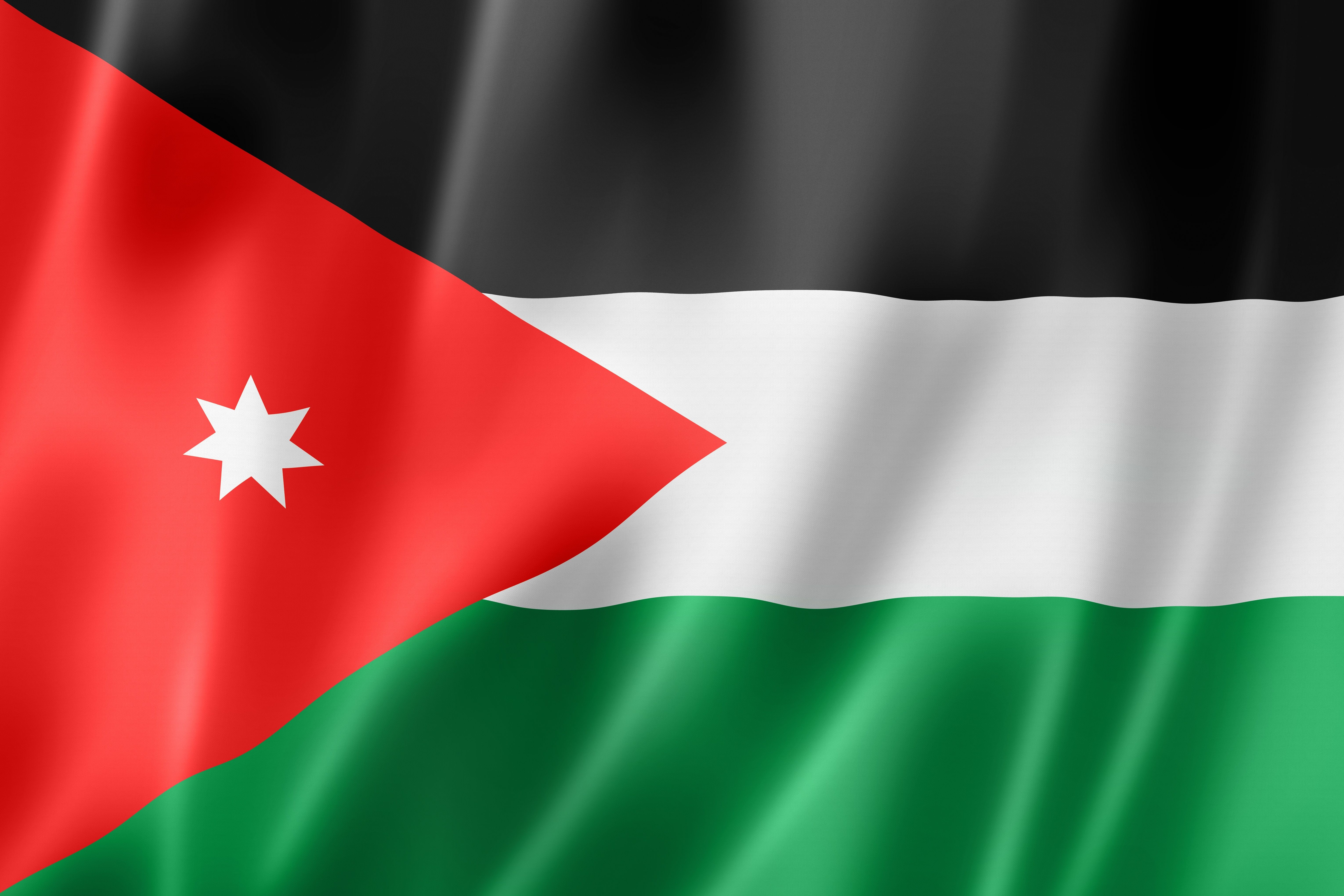 Jordan Flag Wallpaper