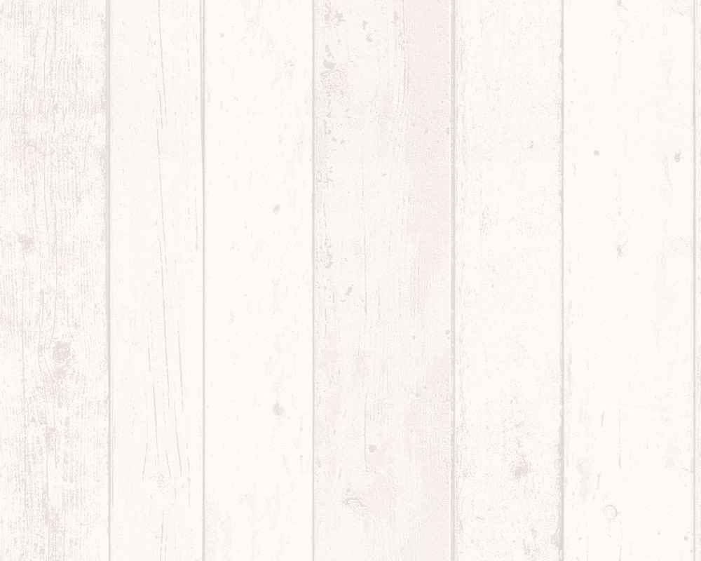 Non Woven Wallpaper Wood Optics Grey White Livingwalls New