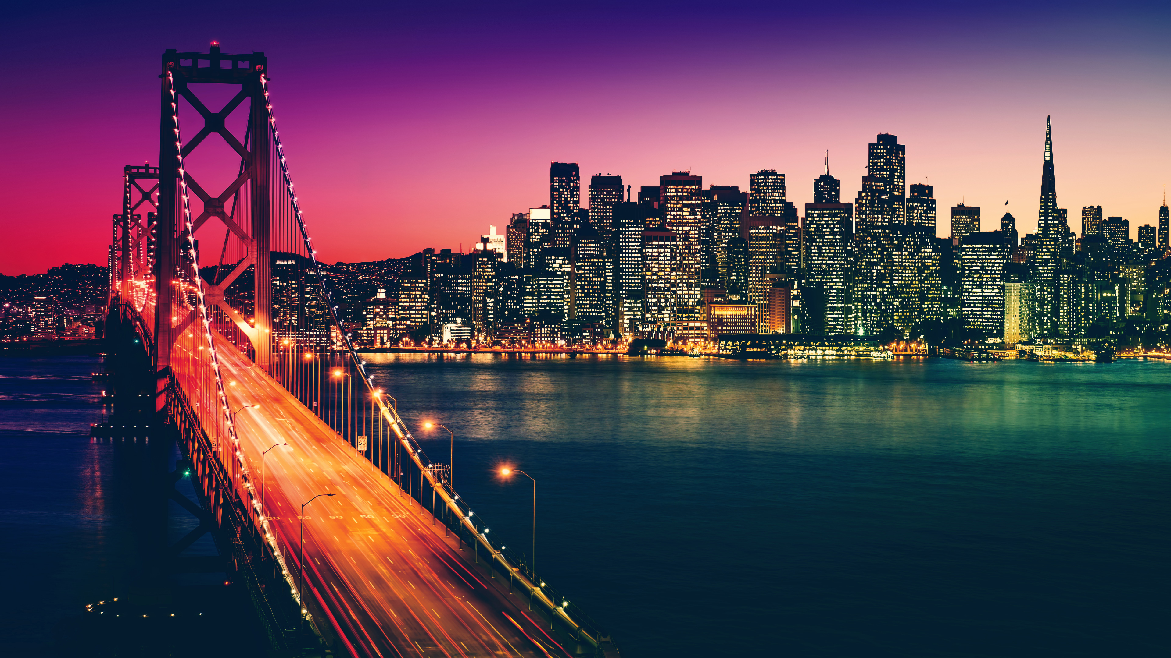San Francisco California Cityscape 4k Laptop Full Hd 1080p Wallpaper Image