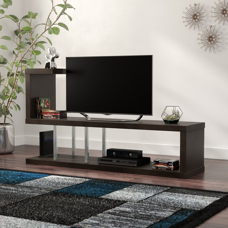 Wade Logan Jamya Tv Stand For Tvs Up To Res Wayfair