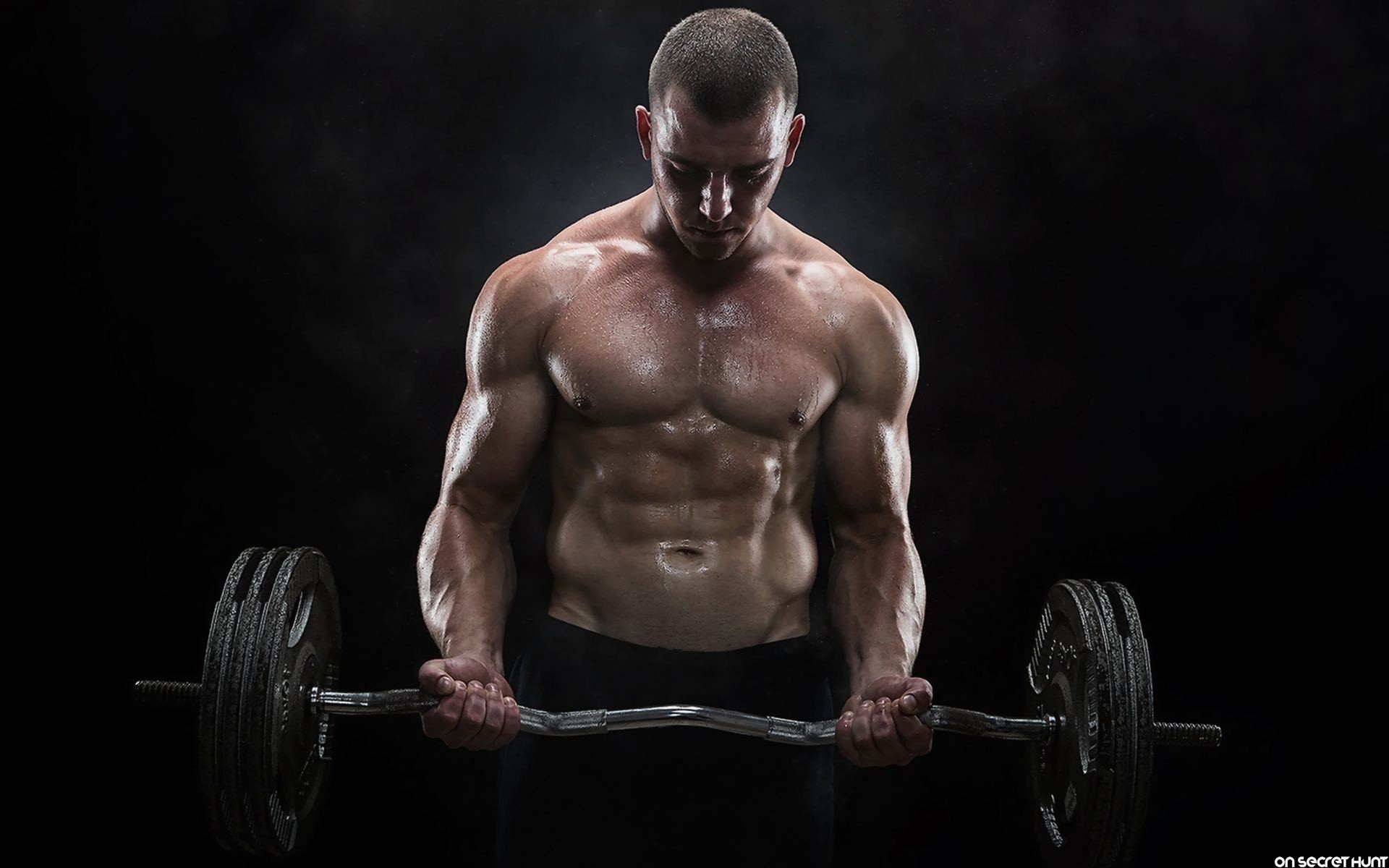 Men Body Fitness Muscles Wallpaper