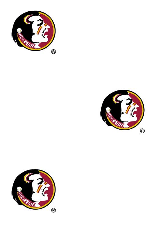 Florida Seminoles Logo Wallpaper Double Roll
