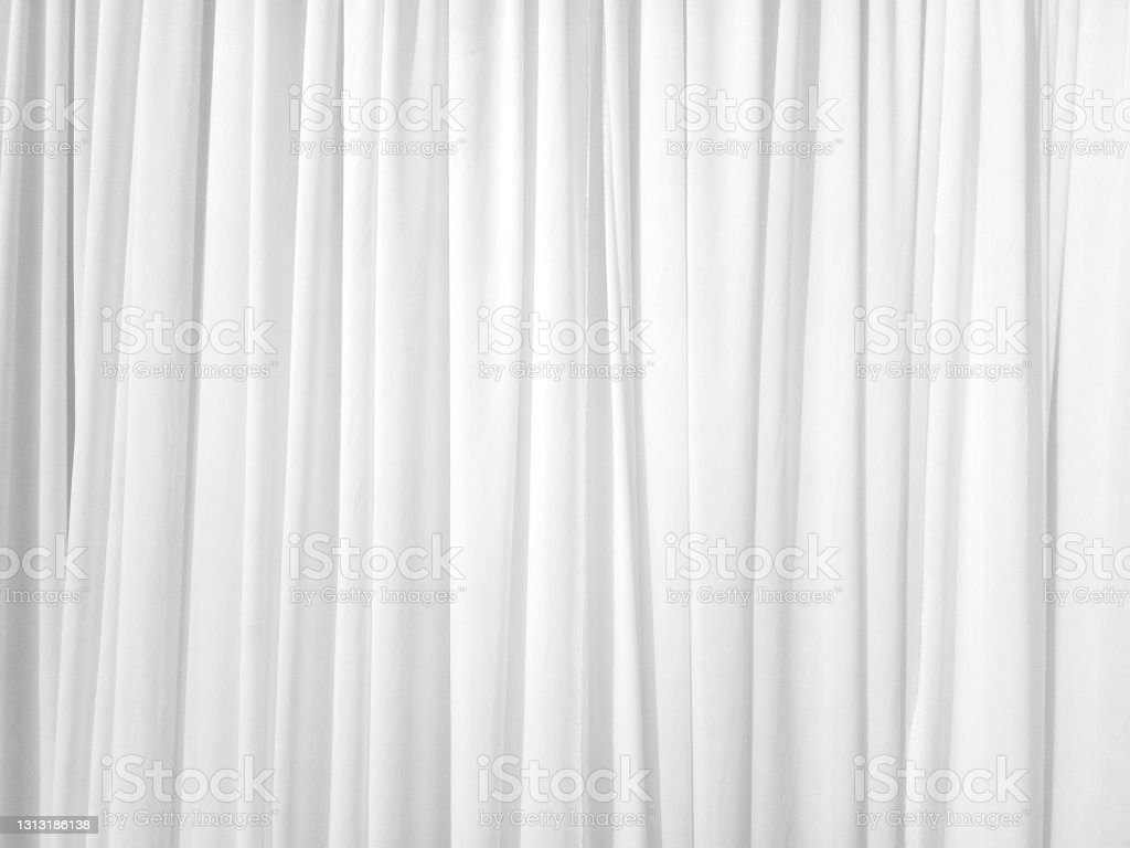 Soft White Curtains Are Simple Yet Elegant For Graphic Design