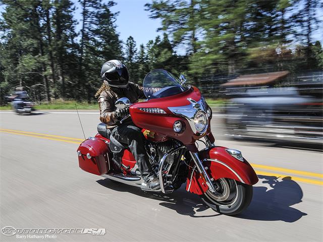The Indian Chieftain Features A Potent 1811cc V Twin Nestled In