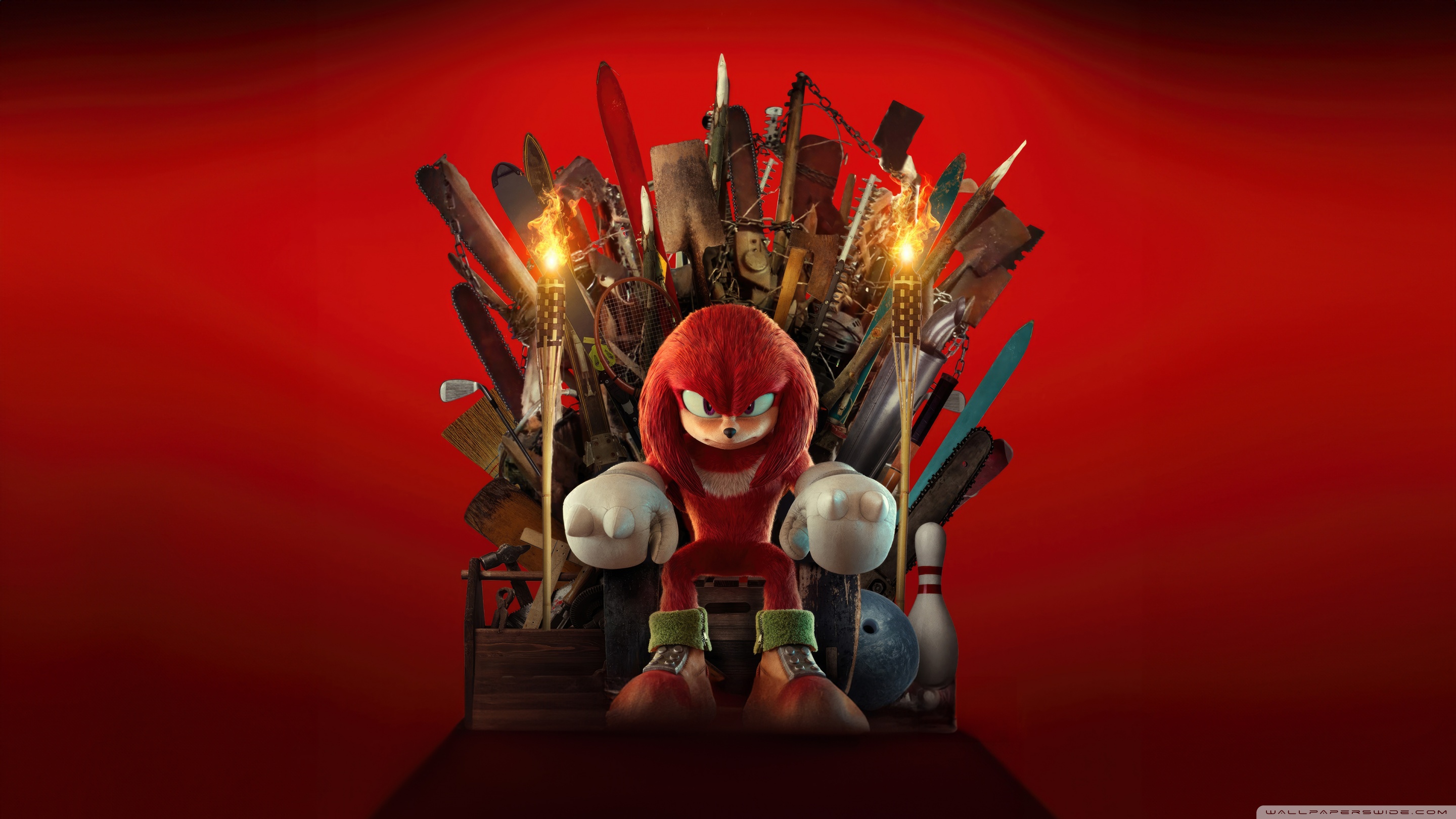 Knuckles The Echidna 4k UHD Wallpaper For UltraHD Desktop And Tv