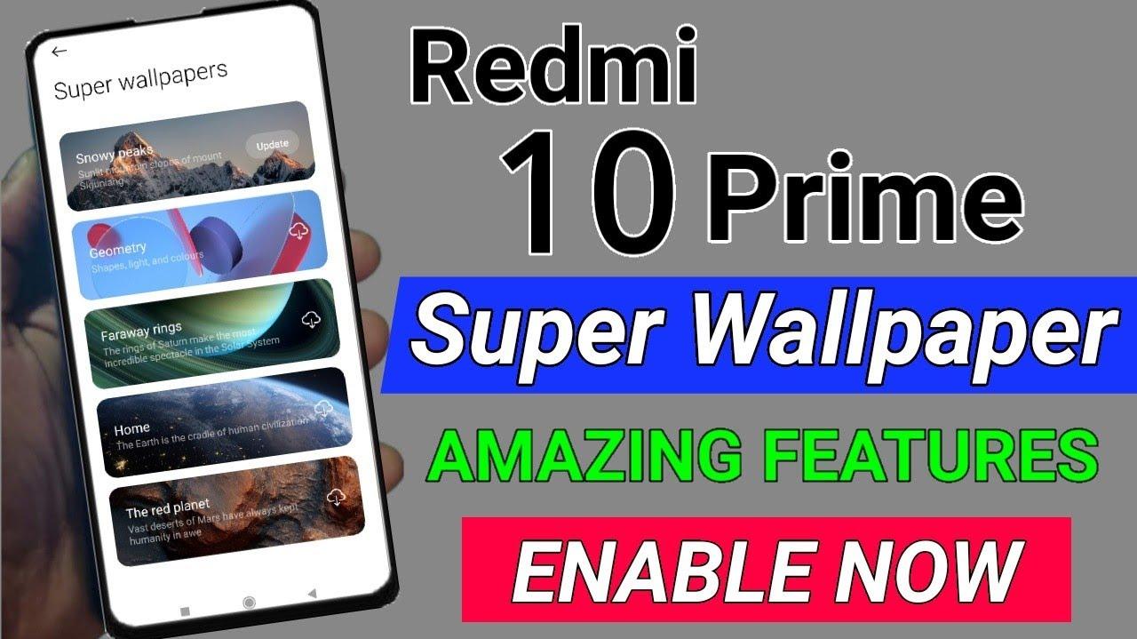 Enable Super Live Wallpaper On Redmi Prime Without Root