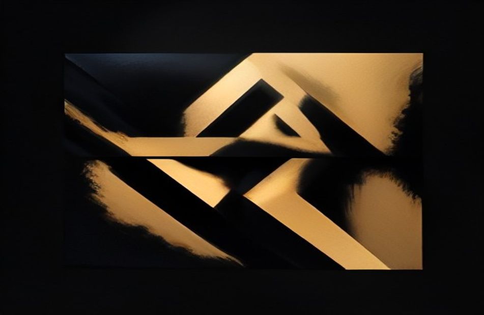 Abstract Black Background
