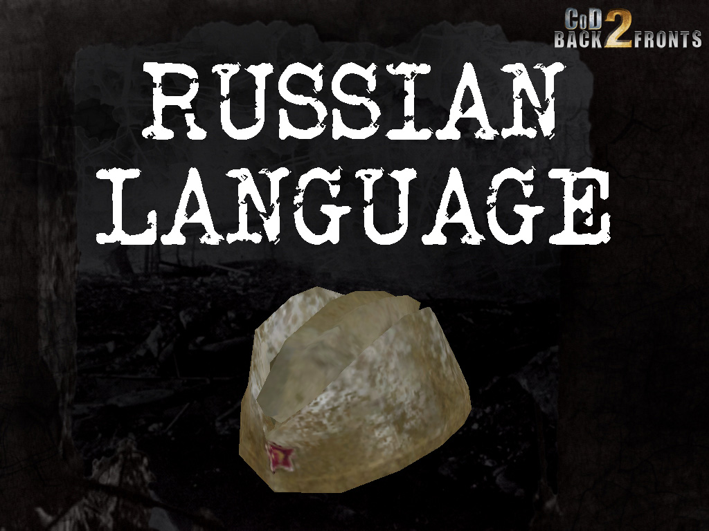 Cod2 Russian Language Voice Addon File Back2fronts Mod For