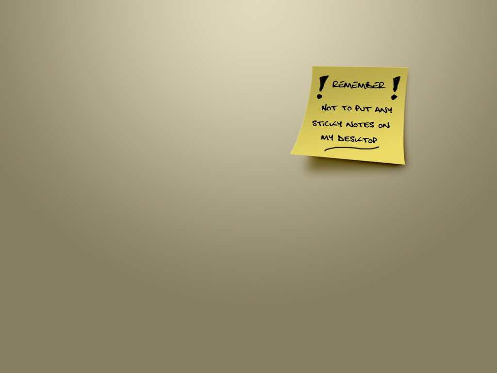 Text Notes Post It Sticky Note HD Wallpaper General