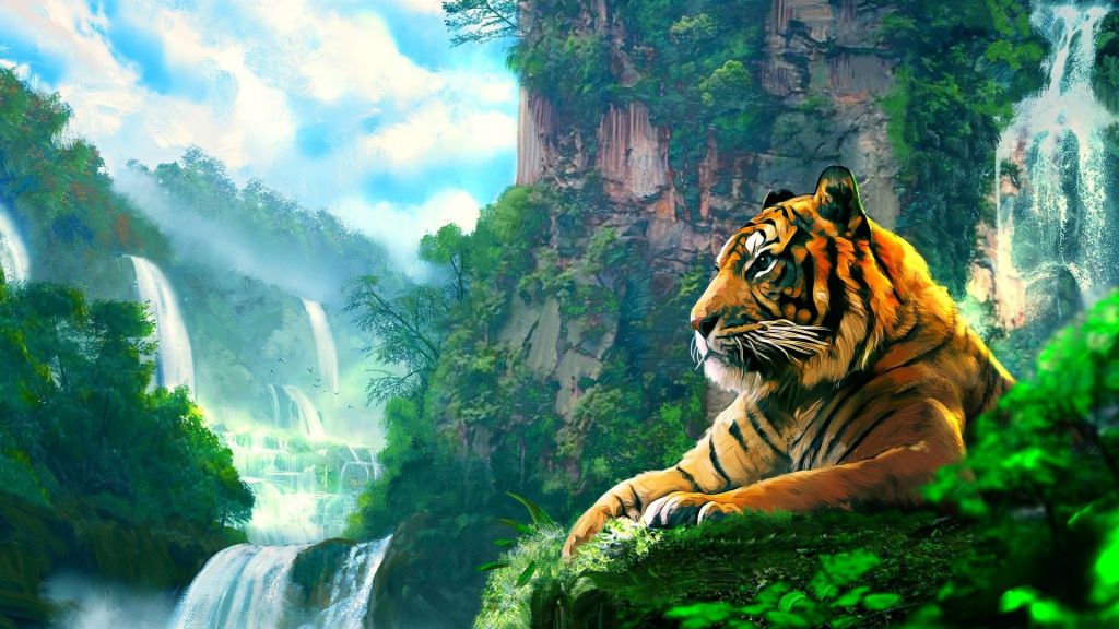 Tiger Wallpaper Background HD