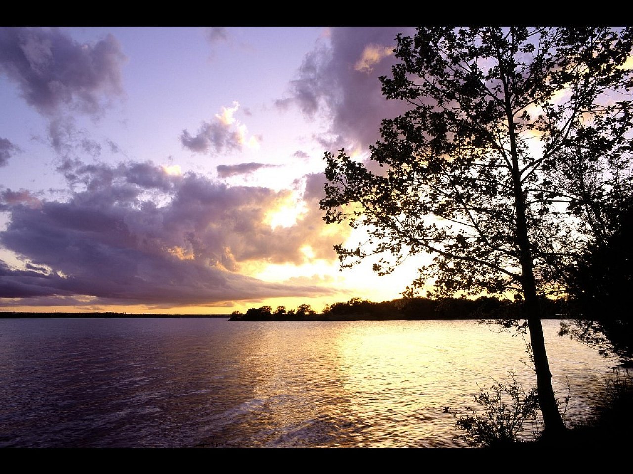 Sunset Llano County Texas Nature Wallpaper Urban Art