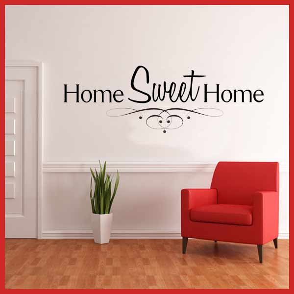 Home Sweet Wall Sticker Decals