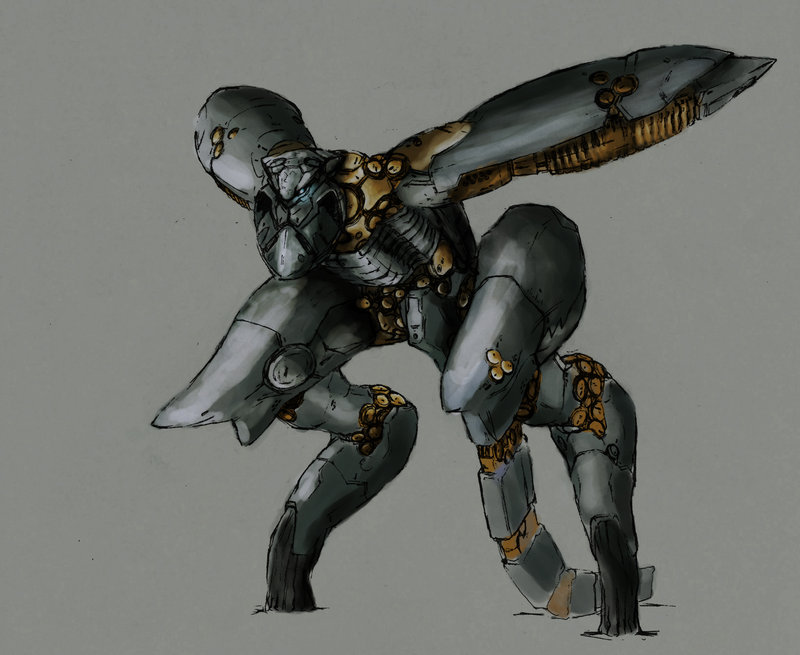 Metal Gear Rex Vs Ray Wallpaper Metal gear ray by fernz