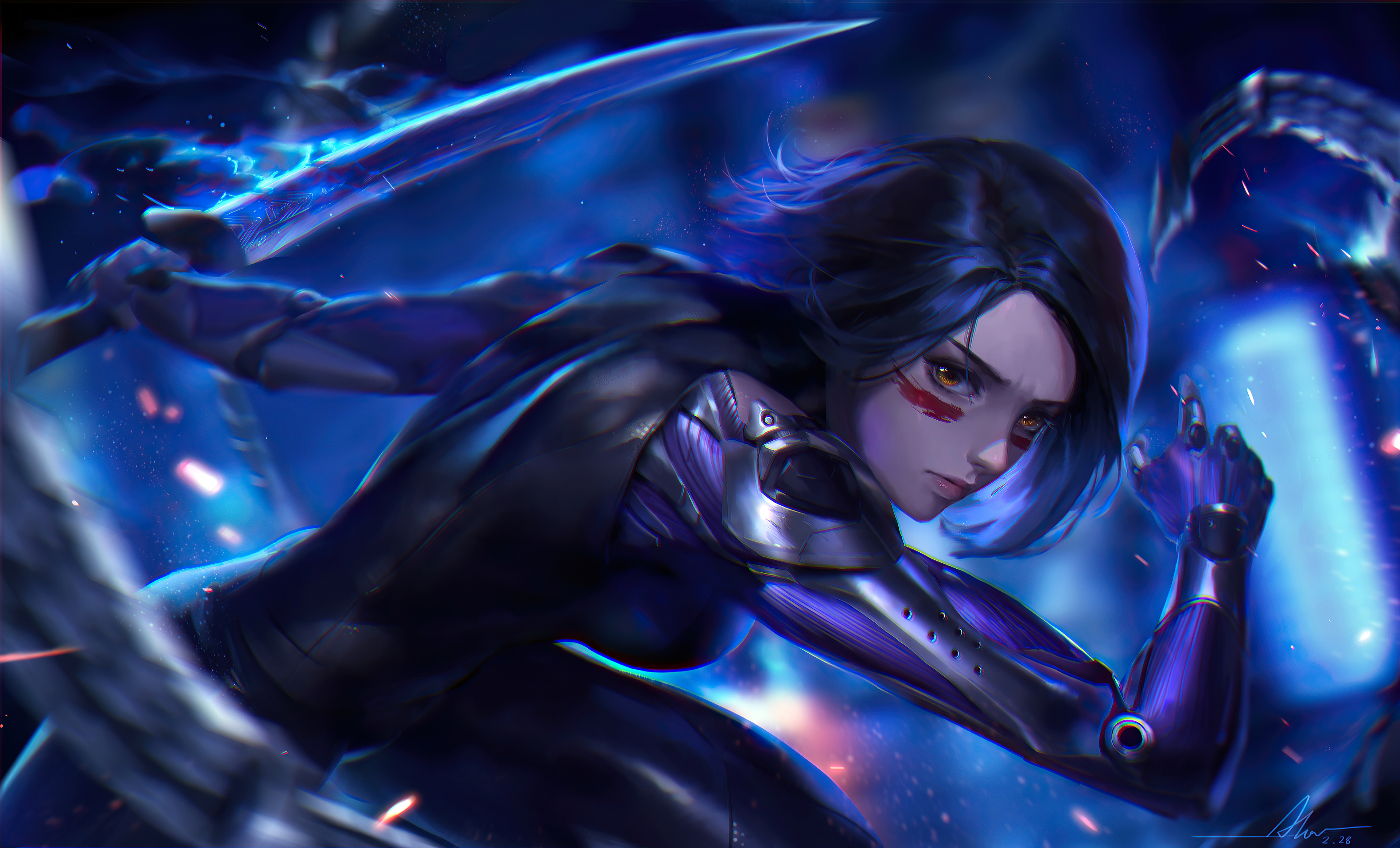 Cyborg Alita Movie Wallpaper