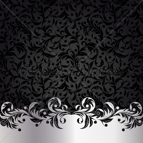 Black And Silver Background Gl Stock Image