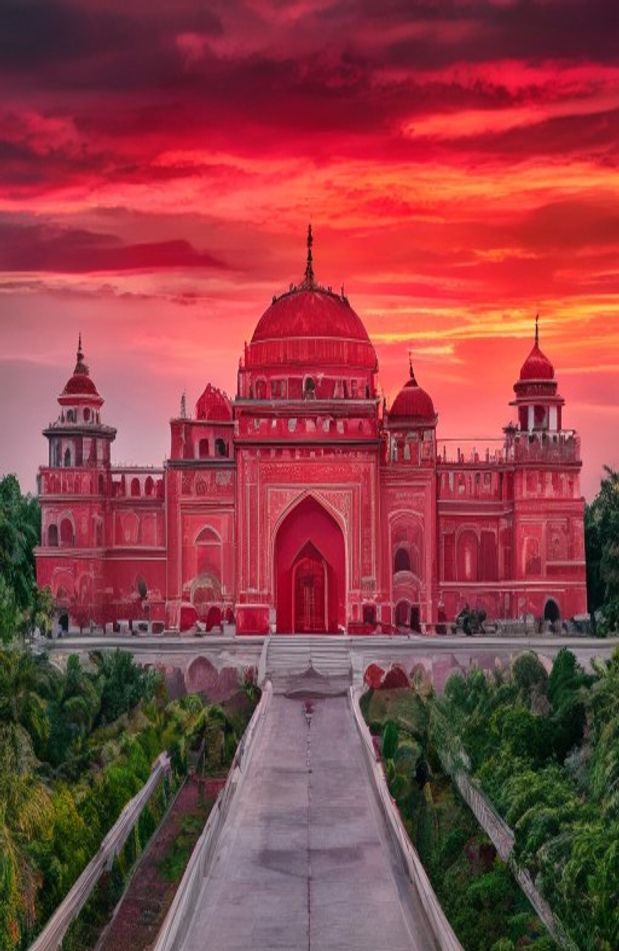 Red Fort Wallpaper