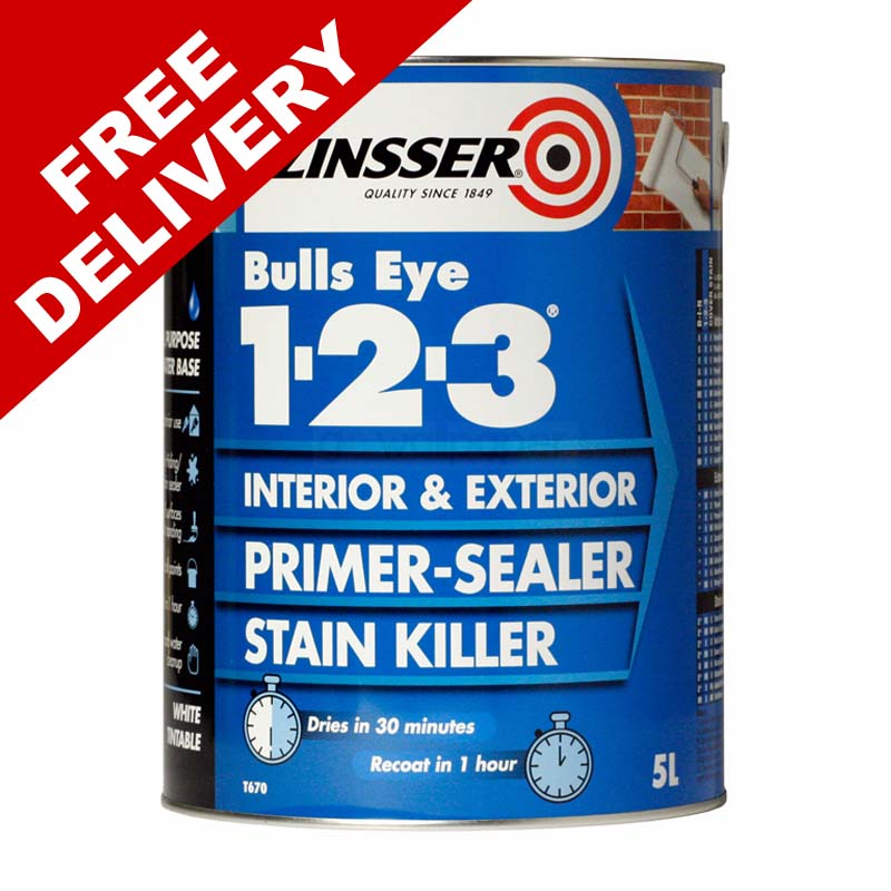 About Zinsser Bullseye Stain Killer Primer Sealer Litre