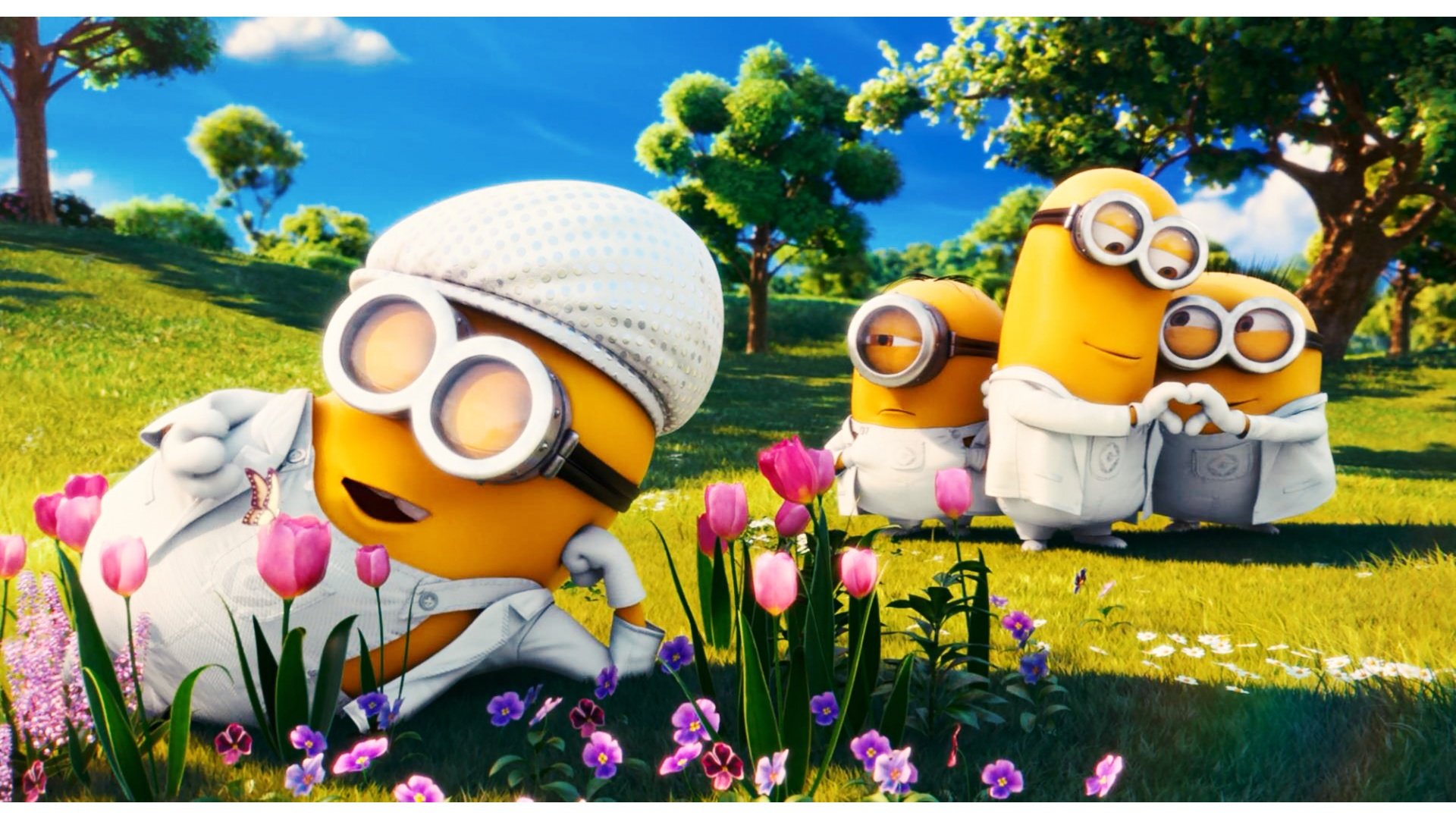 Free Download Romantic Minions Love Family Wallpapers Get and Search