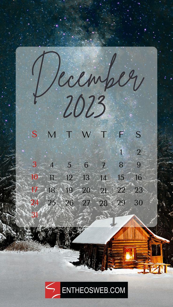 December Calendar Phone Wallpaper Entheosweb In