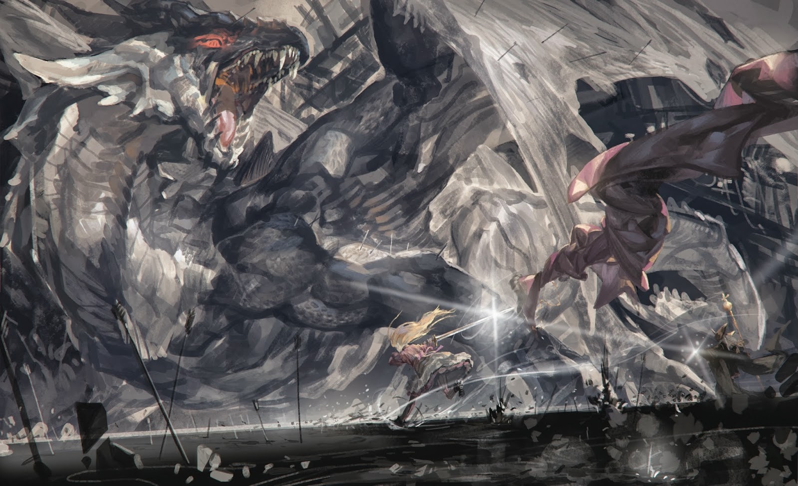 Dragon Warrior Sword Fighting Fantasy HD Wallpaper N5