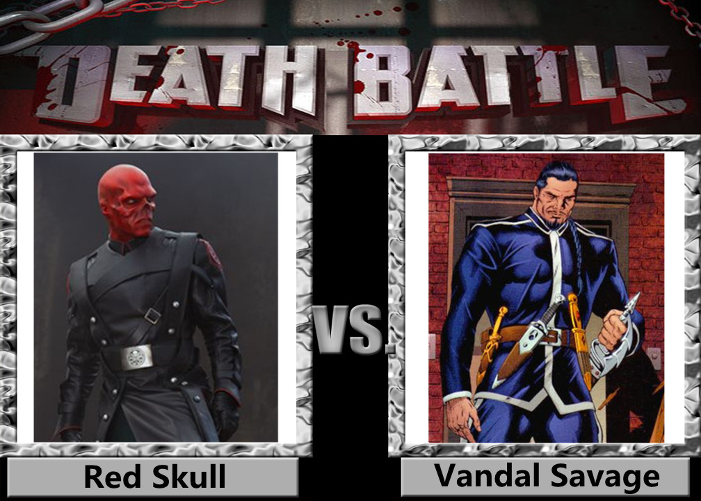 Death Battle Red Skull Vs Vandal Savage By A1236gh