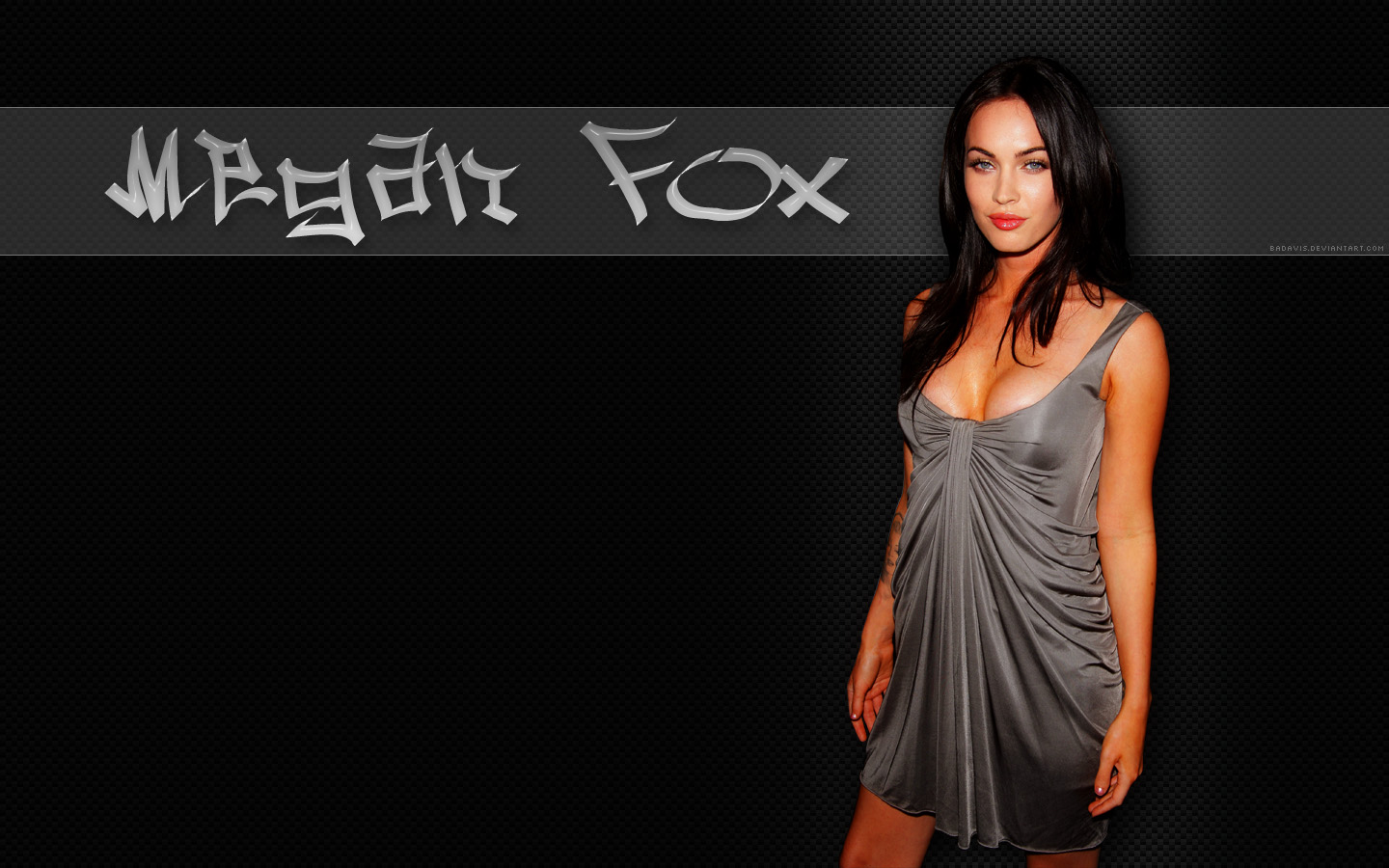 Hollywood Wallpedia Megan Fox Wallpaper Widescreen HD