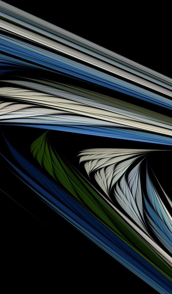  waves black background widescreen fractal art wallpaper 52414 600x1024