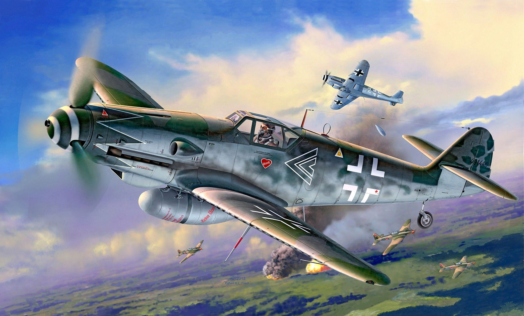 Best Bf109 Wallpaper War