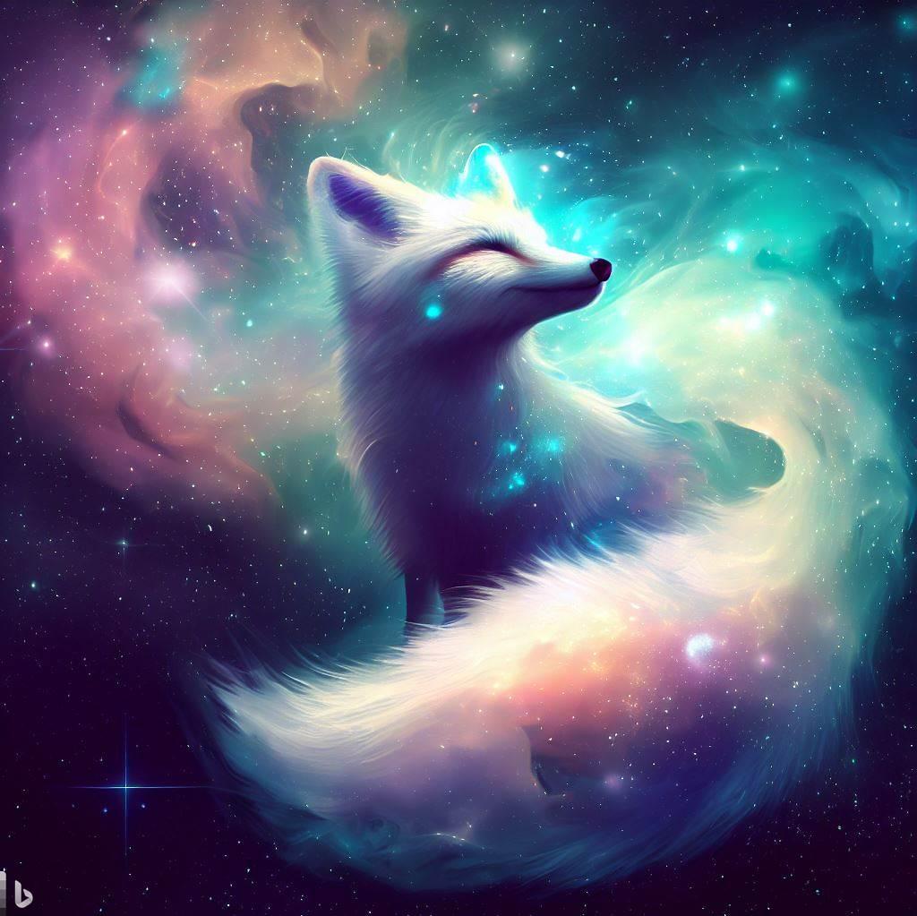 Celestial Fox R Dalle2