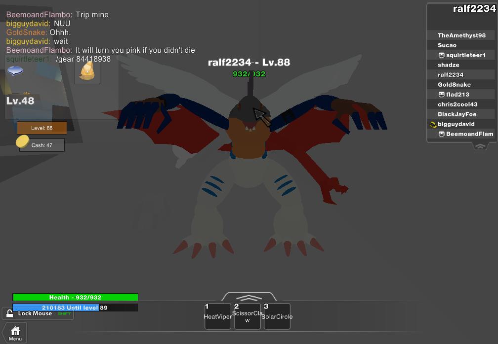 Lvl With Kimeramon By Ralf2234