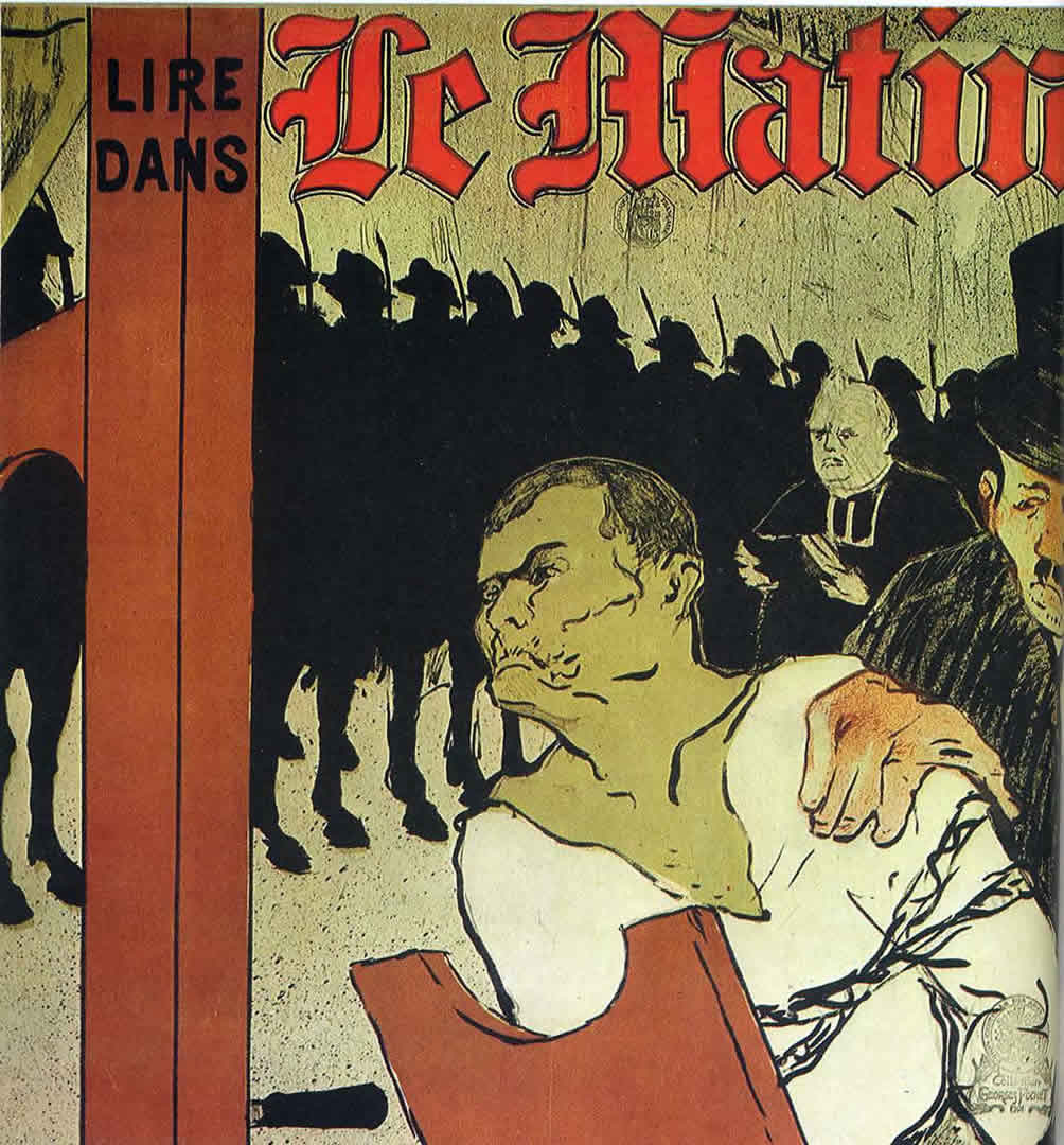 Dans Le Matin Guillotine Vintage Propaganda Posters Wallpaper Image