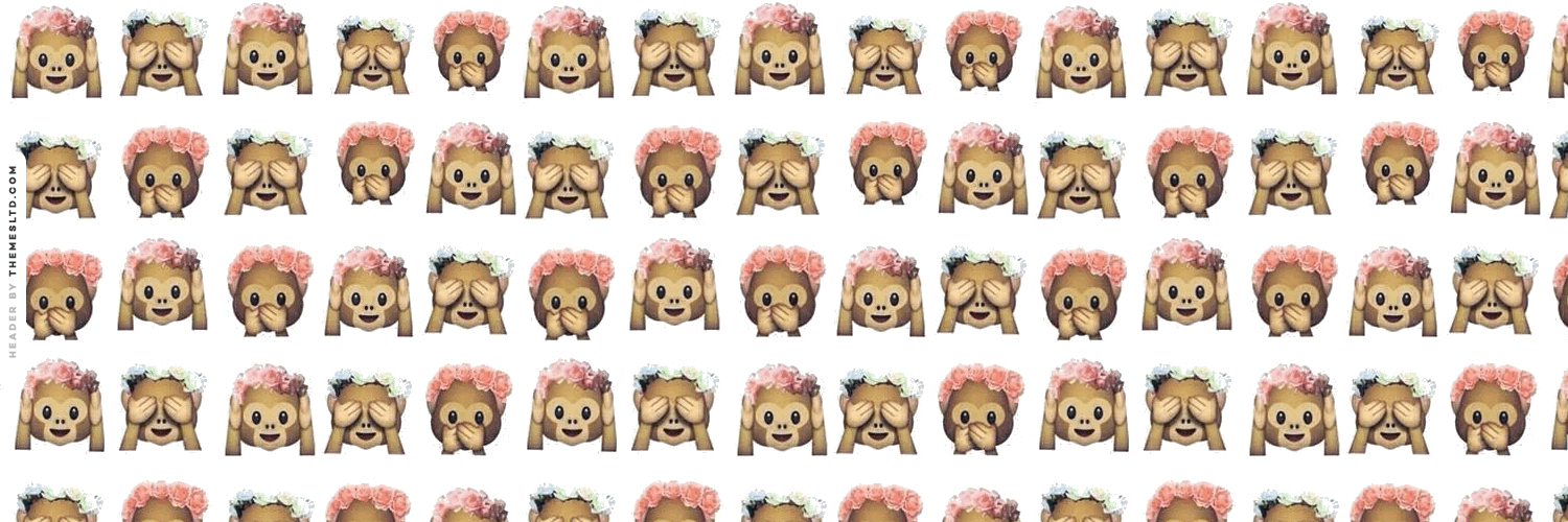 Cute Emoji Monkeys Askfm Background   Random Wallpapers
