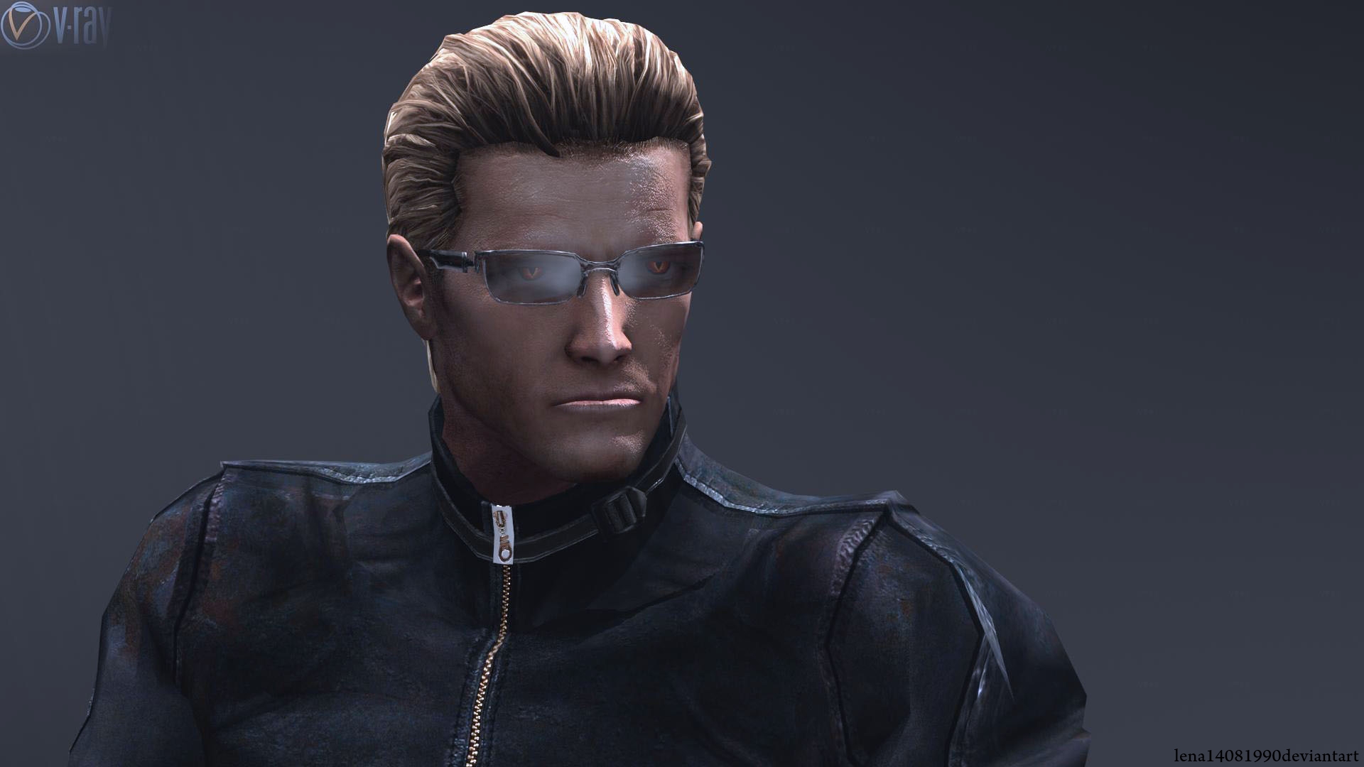 Albert Wesker Own Person By Wolfshadow14081990