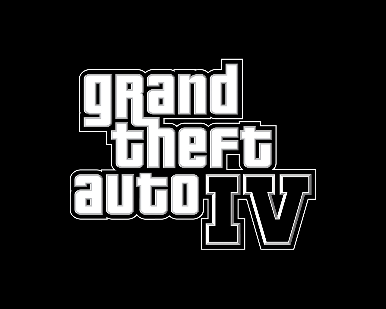 Gta4 Logo Grand Theft Auto Iv Wallpaper