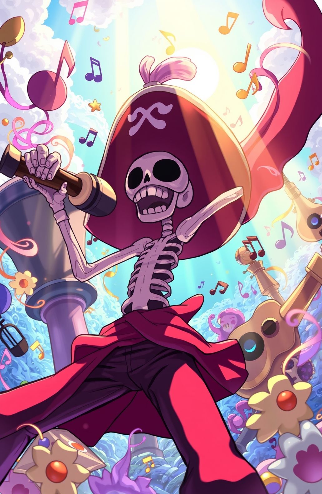 Brook One Piece Wallpaper