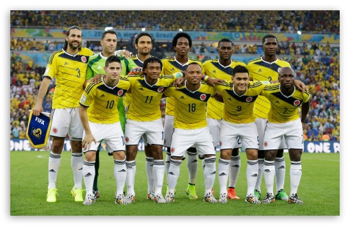Seleccion Colombia Mundial Brasil HD Wallpaper For Standard