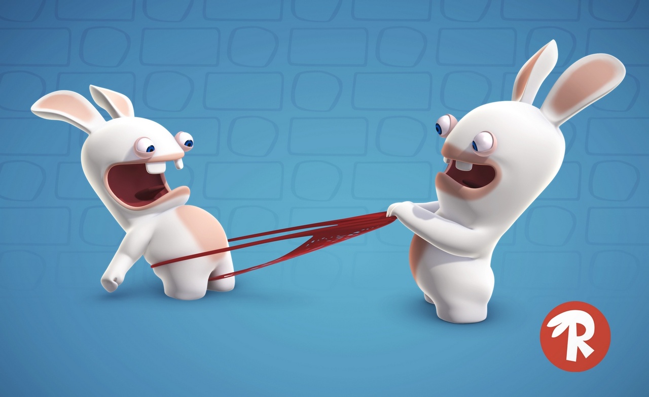 Well If You Don T The Rabbid Model From One Of Raving Rabbids