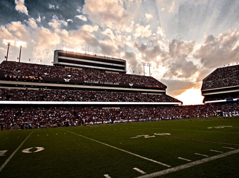Ing To Kyle Field September Courtesy Texas A M Athletics