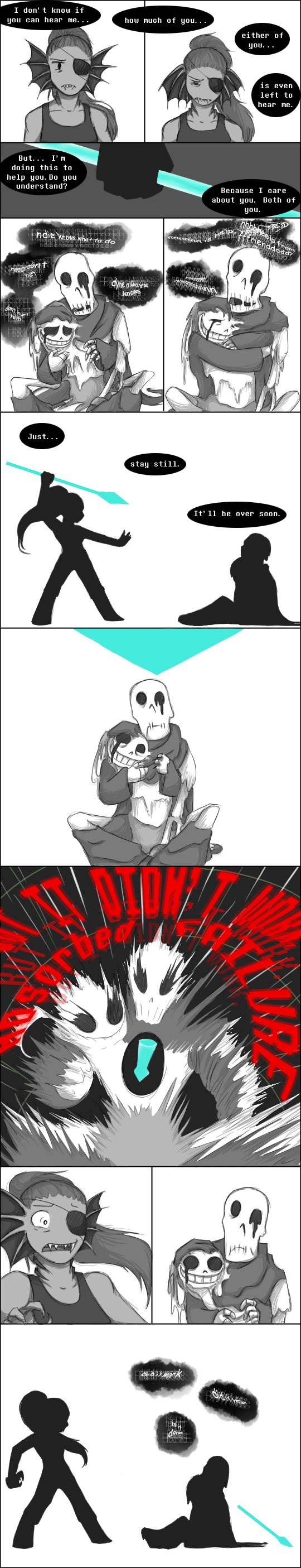 Undertale Spoilers We Will Live Forever By Zarla