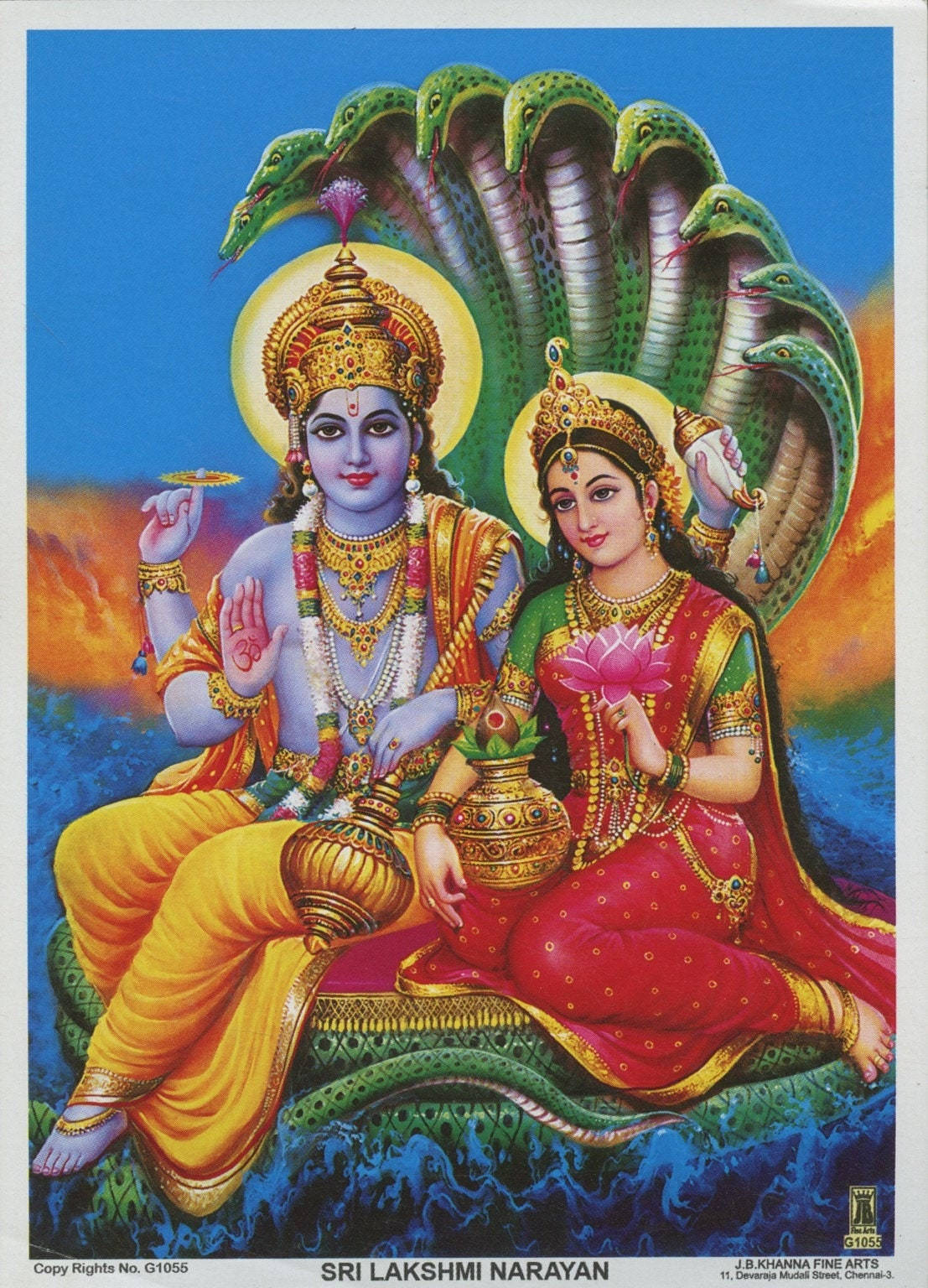 Goddess Lakshmi HD Wallpaper