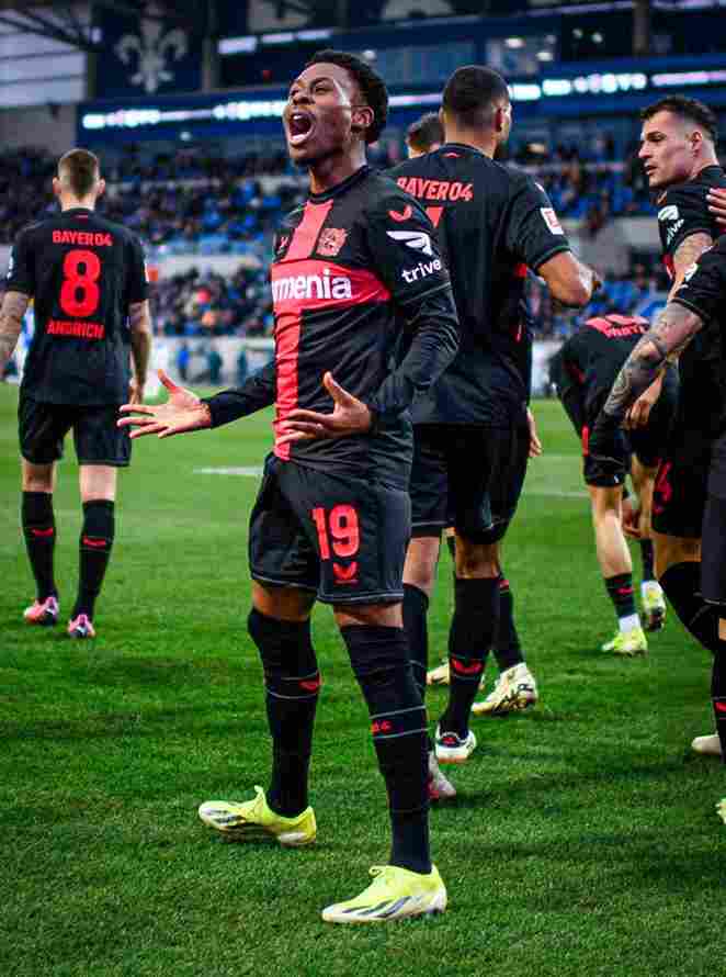 Nathan Tella Scores Brace For Bayer Leverkusen Against Darmstadt Wallpaper