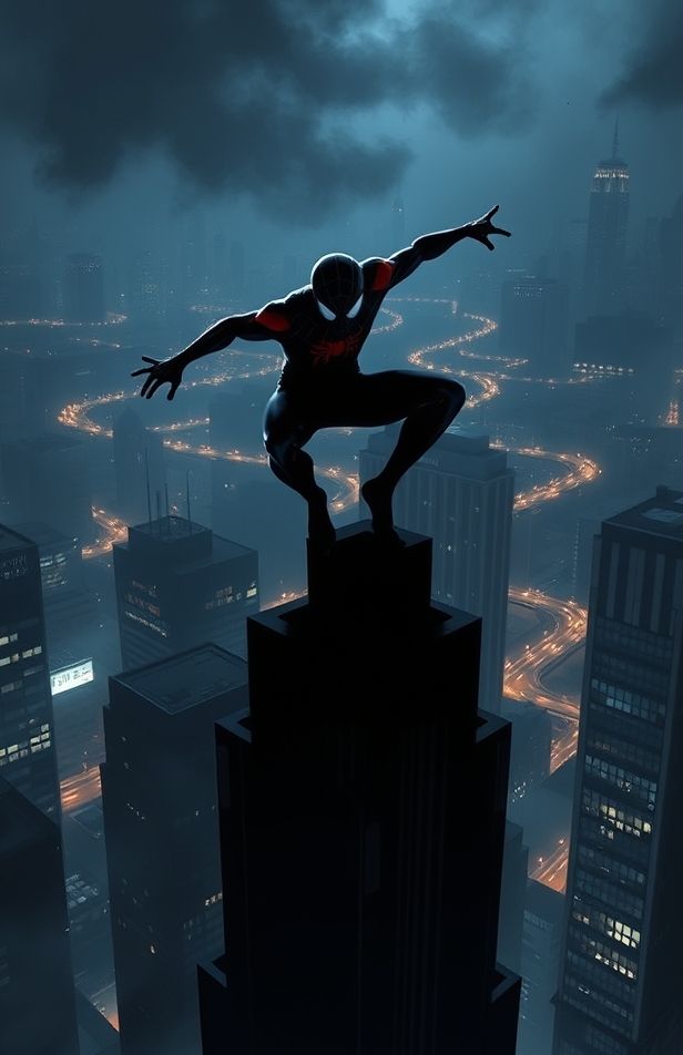 Dark Spider Man Wallpaper