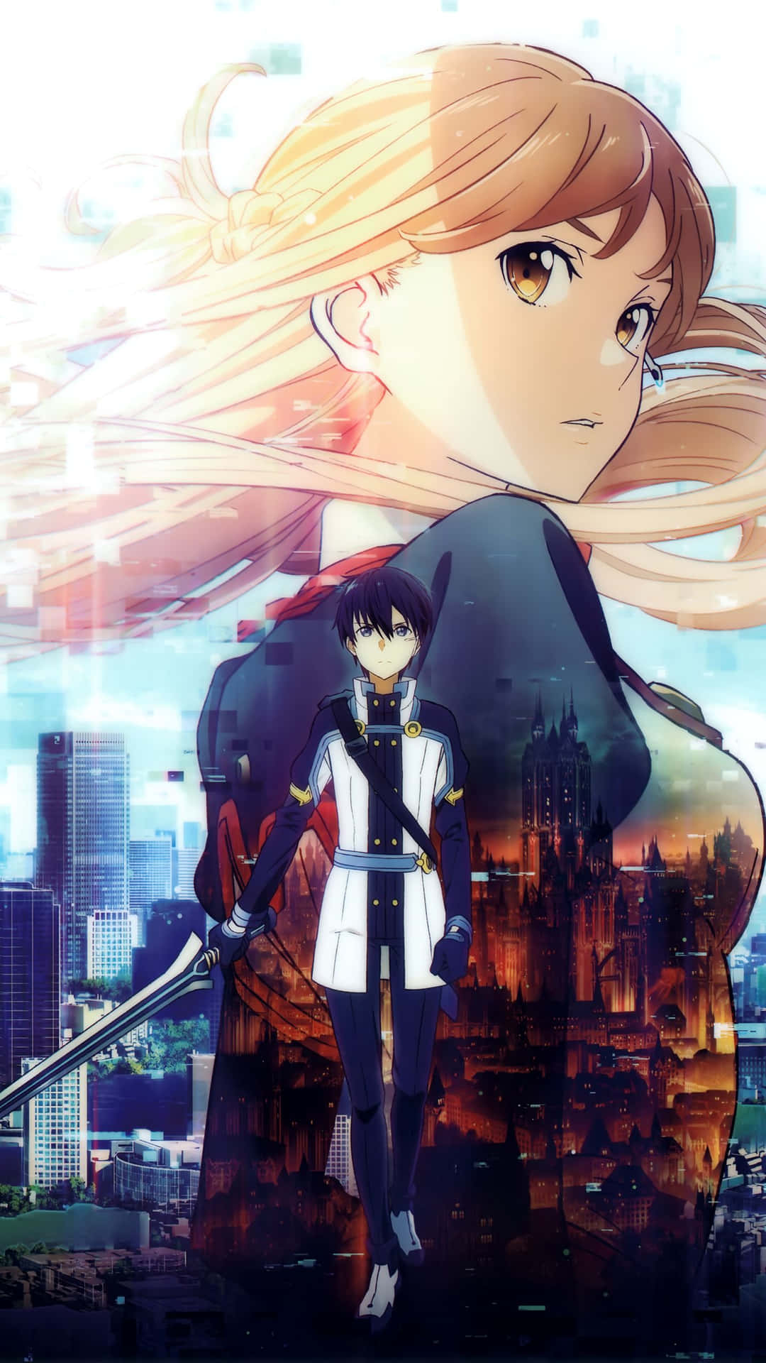 Experience The Virtual World Of Sword Art Online On Your Wallpaper