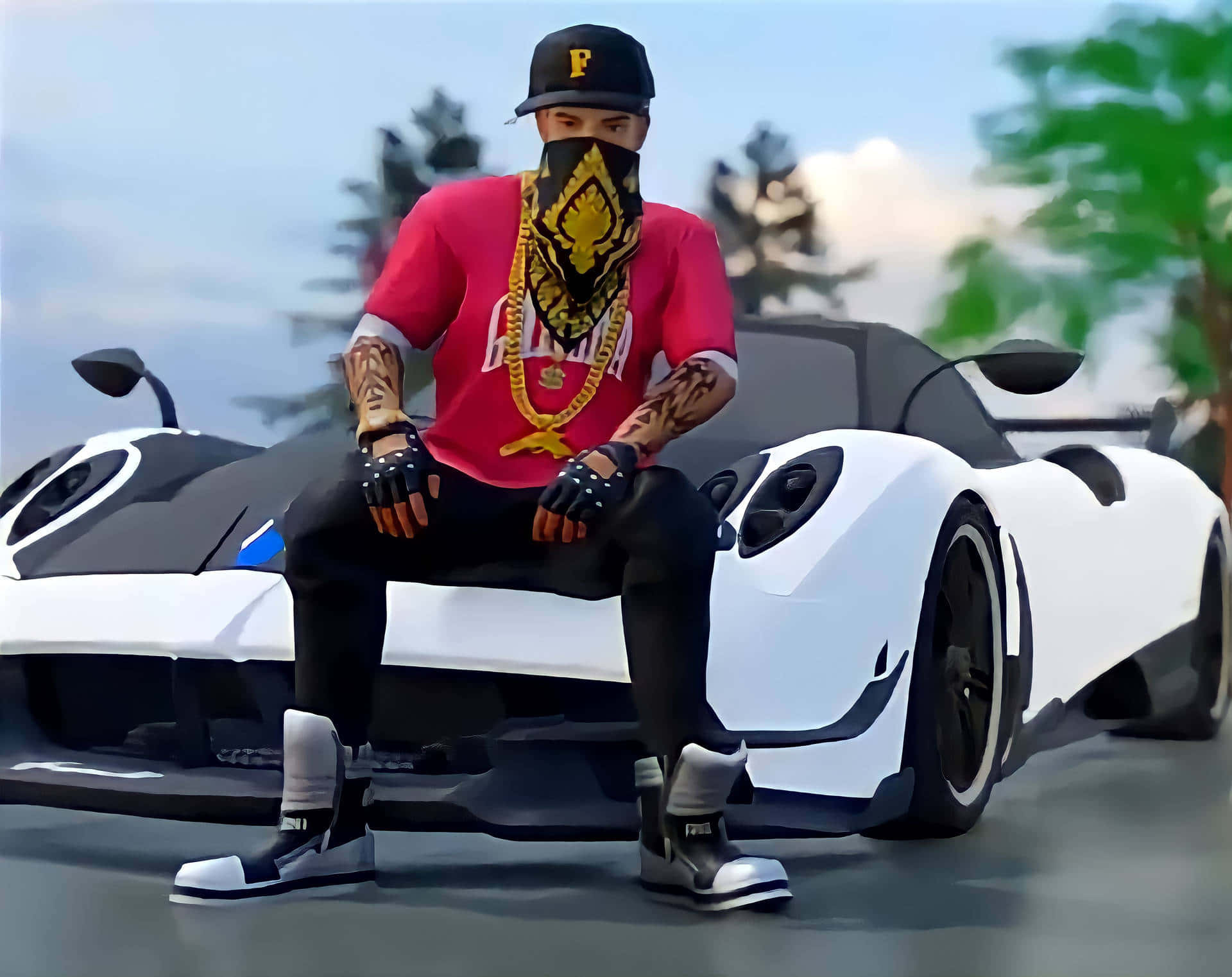 Hip Hop Fire Wallpaper