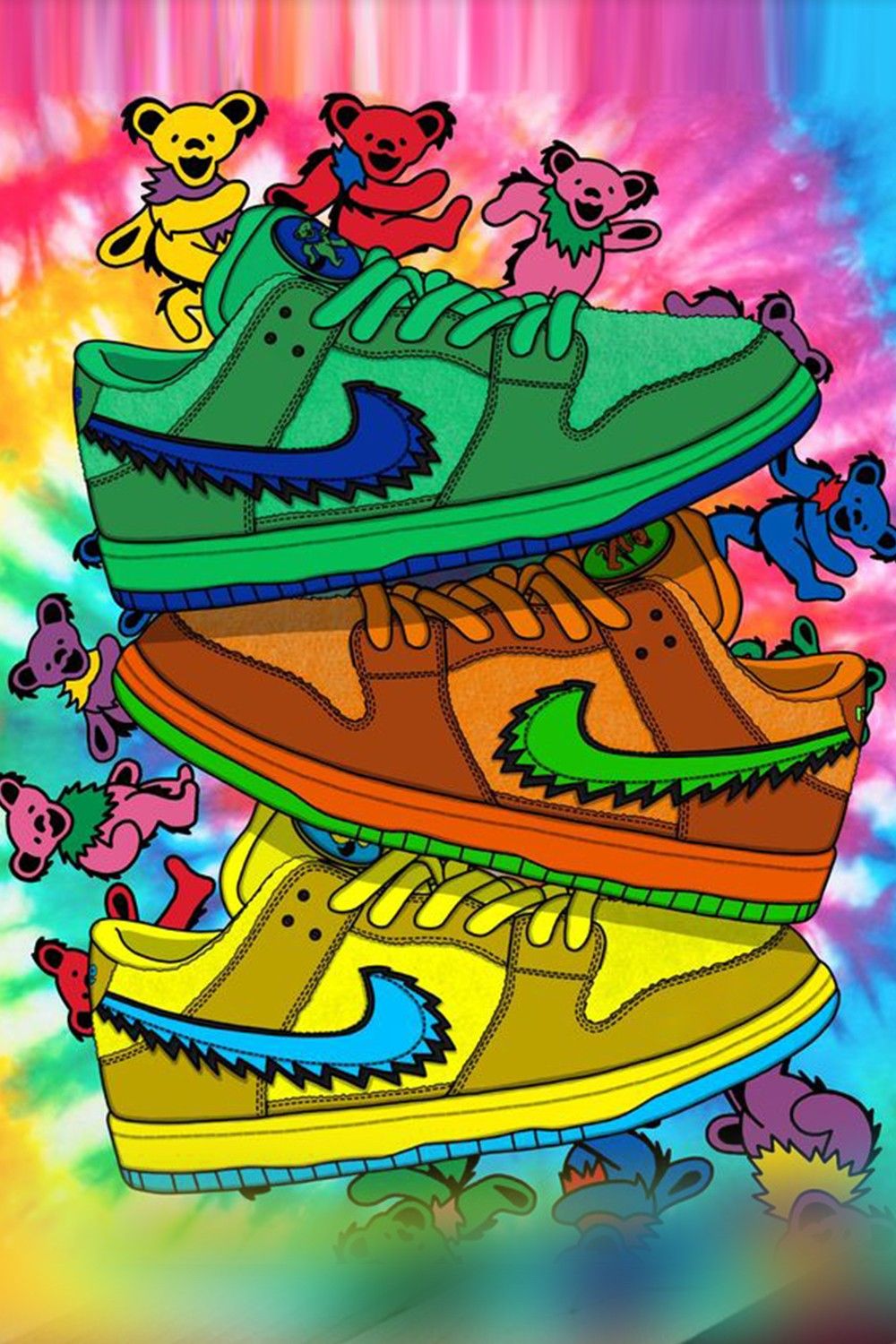 Cool Wallpaper Nike Cartoon