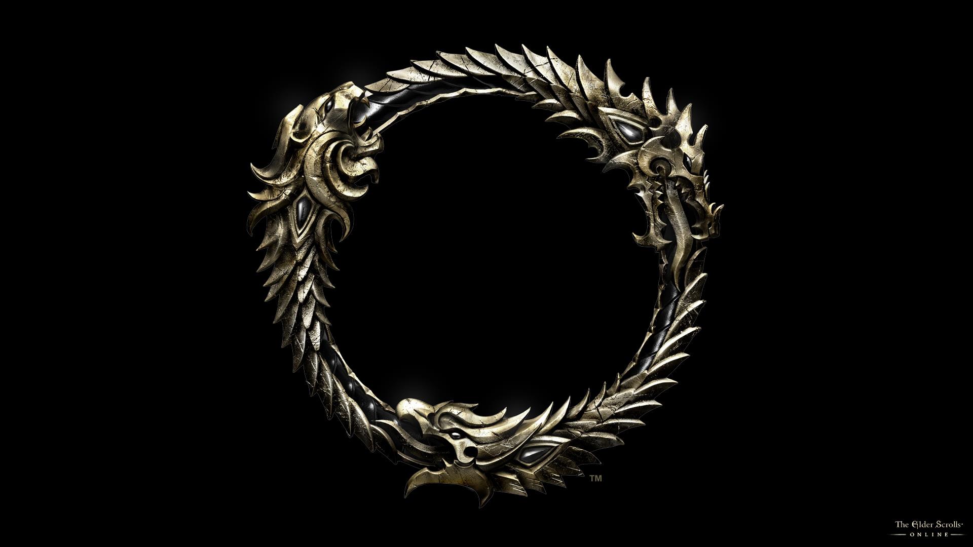 The Elder Scrolls Online Logo Game HD Wallpaper High Definition